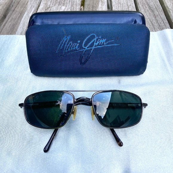 Maui Jim Other - 🌟Maui Jim KAHUNA Polarized Rectangular Sunglasses + Case